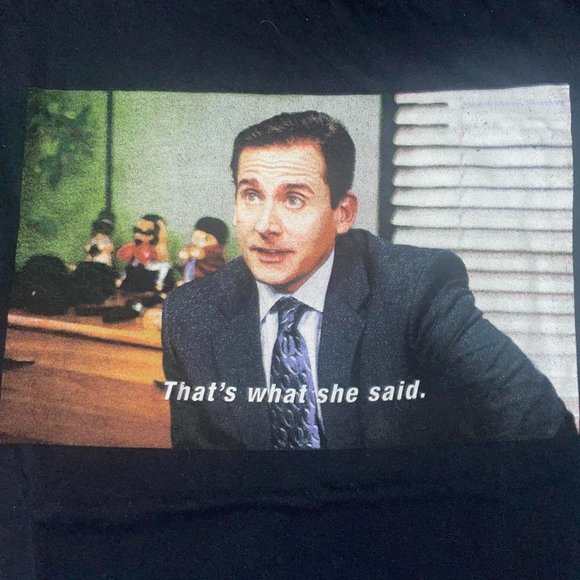 Vintage Y2K The Office That’s What She Said T-shirt Medium - Picture 2 of 4
